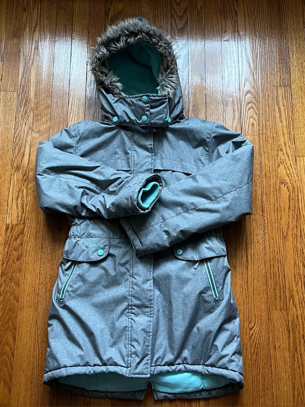 Oshkosh long jacket size 14
